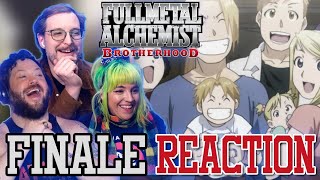 A DmnNear PERFECT Show  FMA Brotherhood FINALE Ep 64 Reaction [upl. by Llewellyn721]