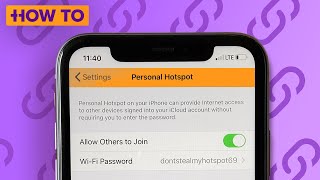 How to set up an iPhone hotspot and sharing [upl. by Ellekcir]