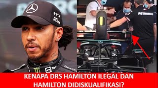 F1 BRAZIL GP KENAPA DRS HAMILTON ILEGAL DAN HAMILTON DIDISKUALIFIKASI [upl. by Rangel141]