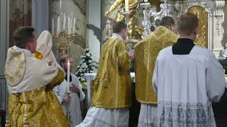 Rosenkranz für Österreich 13 Mai 2019  hl Messe in der Karlskirche Wien [upl. by Orion]