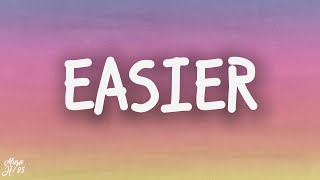 Anna Clendening  Easier Lyrics [upl. by Harriett]