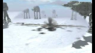 Star Wars Rising Empire Mod  Battle of Hoth WIP Footage [upl. by Czarra]