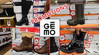 Gemo chaussures femme 🚺 PROMOTIONS 😱💯🚨 [upl. by Hancock]