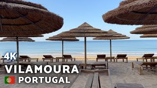 4K FALÉSIA BEACH  VILAMOURA QUARTEIRA  ALGARVE  PORTUGAL [upl. by Aliuqaj]