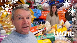 Aldi food shop FAMILY OF 20 amp Tillie and Aimee do some baking  VLOGMAS 2023🎄  The Radford Family [upl. by Ahsaeym]