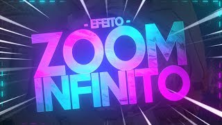 EFEITO ZOOM INFINITO  TUTORIAL AFTER EFFECTS [upl. by Yankee]