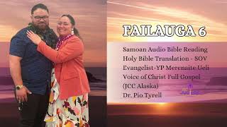 FAILAUGA 56 Bible Reading  Samoan Translation SOV [upl. by Ruperta]