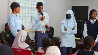 Students from Government Secondary School Garki Abuja performing during the 2024 wmbd [upl. by Aehsel519]