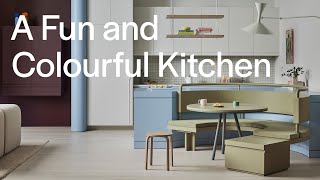 Inside A Fun And Colourful Kitchen That Integrates Functionality and Organisation [upl. by Aenet]