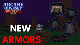 New Exclusive Dark Sea Armors  Arcane Odyssey [upl. by Cristionna]