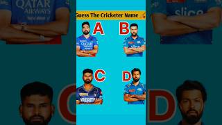 Guess The Cricketer Name ❓️ shorts cricket viratkohli [upl. by Conroy]