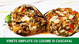 Vinete umplute cu legume si cascaval [upl. by Nodnas893]