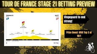 Tour de France Stage 21 Preview and Tips [upl. by Yddor]