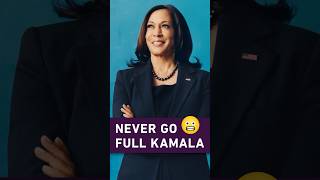 EVERYBODY KNOWS 🤦‍♀️ You Never Go Full Kamala shorts politics funny [upl. by Enutrof]