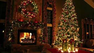 Top Christmas Songs Of All Time 🎄 2 Hours of Classic Christmas Music with Fireplace [upl. by Poulter]