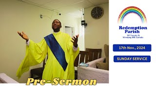 Musical ministration Presermon by the CCC Redemption Parish choir Winnipeg Manitoba Canada [upl. by Dnalwor346]