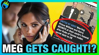 Meghan Markle EXPOSED For LEAKING DETAILS On Prince Harrys UK Trip to Uncles Funeral [upl. by Marina]