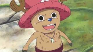 One Piece  Cute Chopper and whistle scene [upl. by Noeht]