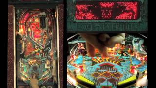 BRAM STOKERS DRACULA Pinball Machine Williams 1993  PAPA video tutorial [upl. by Benjy]