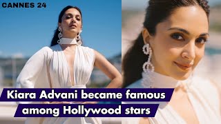 kiara advani first appearance at cannes 2024 Hollywood Stunned on Kiara advani lookKiara at cannes [upl. by Adli]