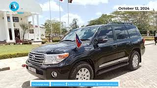 Haiti PM Gary Conille visits Embakasi Police College to review Predeployment training [upl. by Ylhsa769]