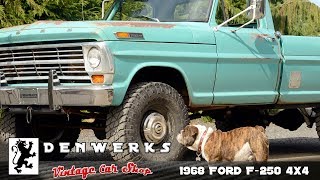 1968 Ford Highboy F250 4x4 Survivor DENWERKS [upl. by Omik]