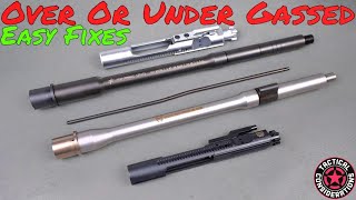 Fixing AR15 Gas And Cycling Problems [upl. by Ng]