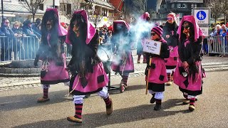 Fasnetsumzug der Zunft der Seeräuber in Titisee 2020  Alemannische Fasnet 🇩🇪 [upl. by Yedorb]