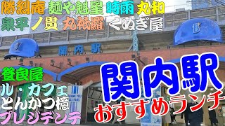 関内おすすめランチ。丿貫（ヘチカン）、麺や魁星、丸祇羅（マルマサラ）、文明堂茶館 ル・カフェ、登良屋（とらや）、くぬぎ屋、時雨、ラ フィーリア デル プレジデンテ、勝烈庵、丸和、とんかつ 檍、泉平 [upl. by Agarhs]