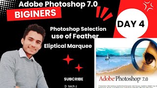 Adobe Photoshop 70 Day 4 Nepali  Use of Marquee Tool  Photoshop Selection [upl. by Une]