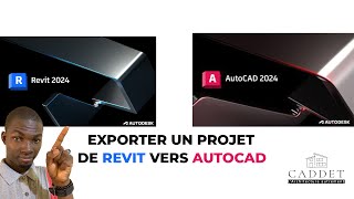 Comment bien exporter un projet de Revit vers Autocad [upl. by Eilrebmik]