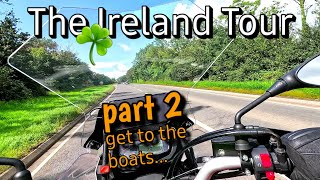 The Benelli TRK502 Ireland Tour part 2 get to the Boats [upl. by Aredna]