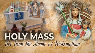 Holy Mass Live from Walsingham  6th November 2024 [upl. by Adlay]