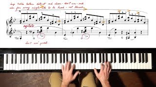 Chopin Ballade No1 TUTORIAL  P Barton FEURICH piano [upl. by Schulz]