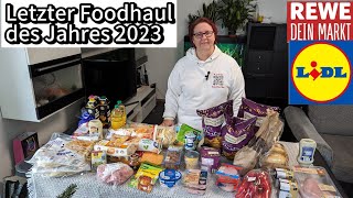 Mein letzter Foodhaul im Jahr 2023 und einen guten Rutsch ins neue Jahr ihr Lieben 🎉🥂🎇 [upl. by Harli]