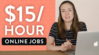 10 Online Jobs That Pay 15hr or More for Students in 2023 [upl. by Aicenaj414]