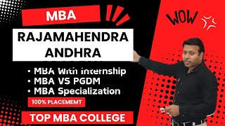 BEST MBA COLLEGE IN RAJAMAHENDRAVARAM  TOP MBA COLLEGE INRAJAMAHENDRAVARAMANDHRA PRADESH [upl. by Towney]