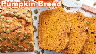 Easy Pumpkin Bread Recipe [upl. by Limemann]