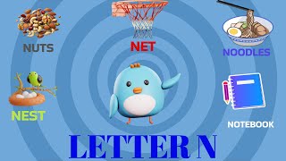 N is For  Phonics Letter N song  ABCD song  Nursery Rhymes  Kids Songs [upl. by Cris988]