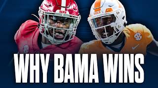 Why Alabama Football WILL BEAT Tennessee Football  Alabama vs Tennessee Preview [upl. by Ceciley]