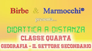 Classe quarta primaria  Geografia  Il settore secondario [upl. by Bywaters406]