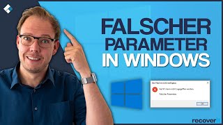 Externe Festplatte Falscher Parameter unter Windows 1110  2024 [upl. by Paymar]