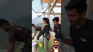 adventure bungee zipline bunjeejumping bungeejumping paragliding vlog bungeejump [upl. by Loughlin]