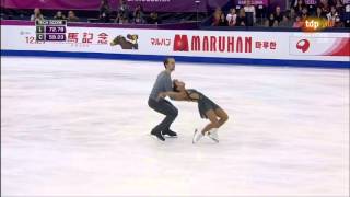 Fedor Klimov amp Ksenia Stolbova FP Pairs Final Grand Prix 2015 Barcelona [upl. by Alliuqal861]