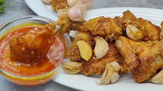 AYAM GORENG BAWANG PUTIH YANG LAGI RAME BGT ala itsfridays ENAK BANGET [upl. by Bushey]