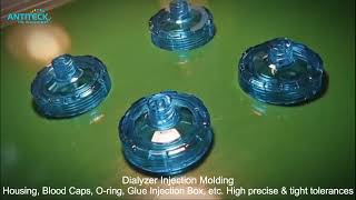 Dialyzer Injection Molding Medical Injection Molding How To Manufacture Dialyzer Housing ANTITECK [upl. by Lairbag]