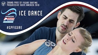 Ice Dance Highlights  Skate America 2016 [upl. by Nanor523]