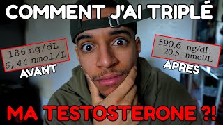 COMMENT JAI TRIPLÉ MA TESTOSTÉRONE NATURELLEMENT  Booster Sa Testostérone [upl. by Rolando]