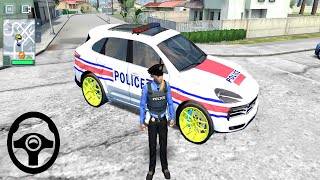 4X4 Jeep Polis arabası oyunu 4K 34  Police Sim 2022 Game  Polis oyunu 4K Android Gameplay 2024 [upl. by Chloras]