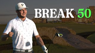 Can I Break 50 At St Andrews With Bryson DeChambeau [upl. by Diandre]